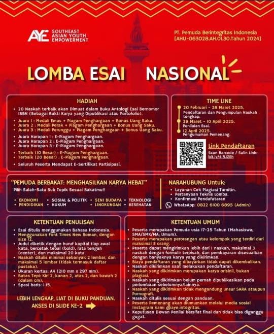 LOMBA ESAI NASIONAL