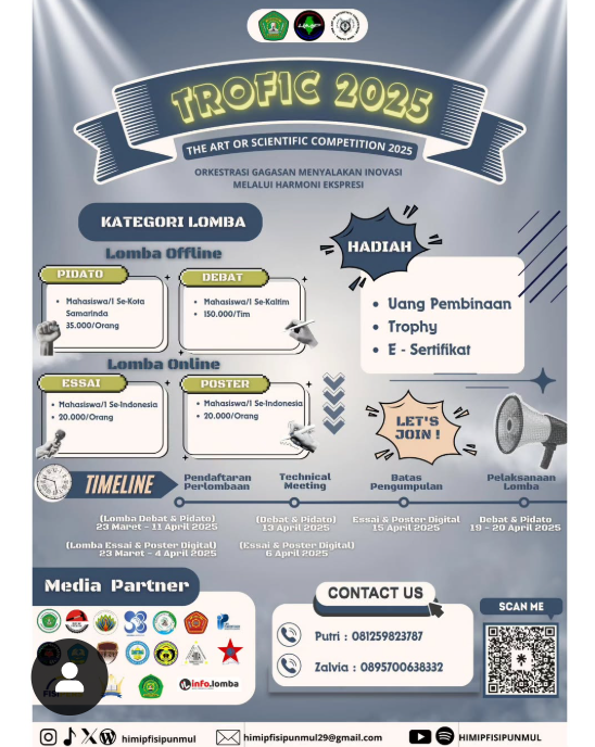 TROFIC 2025 ( ESAI DAN POSTER )