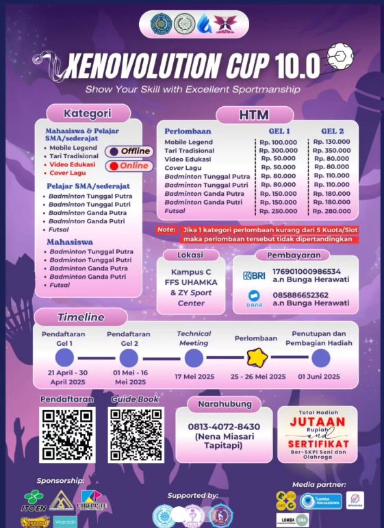 XENOVOLUTION CUP 10.0