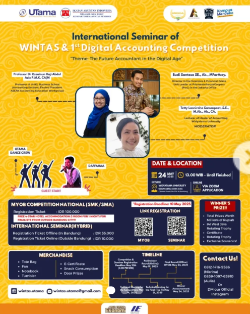 INTERNATIONAL SEMINAR OF WINTAS & 1 ST DIGITAL ACCOUNTING COMPETITION