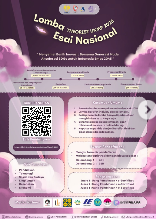 LOMBA TEORIST UKMP 2025 ESAI NASIONAL