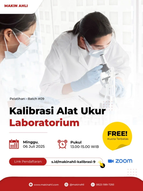 [PELATIHAN KALIBRASI ALAT UKUR LABORATORIUM BATCH 9]