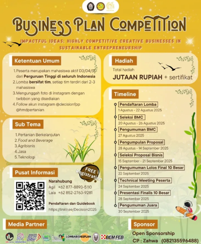 BUSINESS PLAN COMPETITION