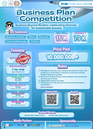 BUSINESS PLAN COMPETITION