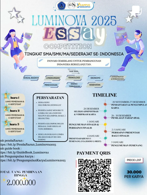 ESSAY COMPETITION 2025 STIEKEN