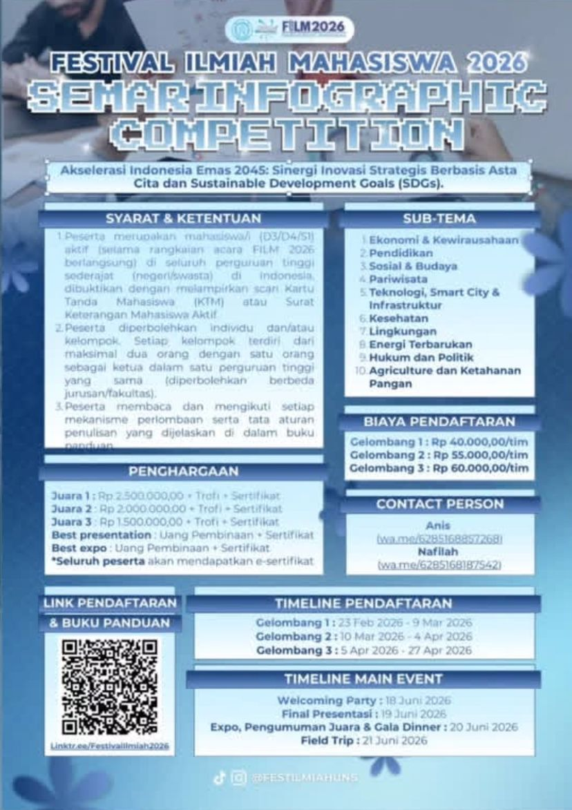 SEMARINFOGRAPHIC COMPETITION 2026
